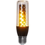 LED spuldze ar liesmas efektu un grav. sens. Star Trading Flame E27, T40, 3.3W, 105lm, IP20