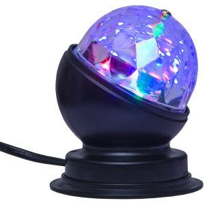 LED Disko galda lampa Star Trading Disco RGB 3W, 3LED, IP20