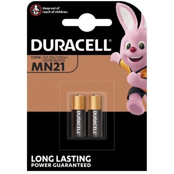 Baterijas DURACELL MN21, 2gb