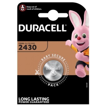 Baterija Duracell DL2430, Litija, 1gb