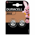 Baterijas DURACELL DL2032, Litija, 2gb