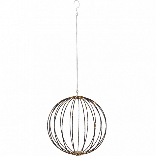 LED āra dekorācija piekarama Star Trading Mounty Warm white, 40cm, 126LED, IP44, 8 režimi