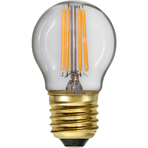 DEKORATĪVĀ LED SPULDZE DIMMĒJAMA E27 G45 4W 350lm 2100K STARTRADING