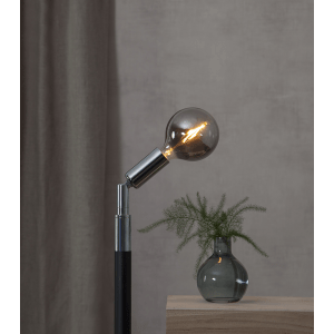 Dekoratīvā LED spuldze dimmējama Star Trading Smoke E14, G80, 1.5W, 45lm, 2100K, IP44