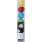 LED āra virtene auduma bumbas Festival, krāsainas, 4,5m, 10LED, IP44