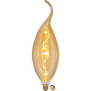 DEKORATĪVĀ LED SPULDZE DIM E27 C125 INDUSTRIAL VINTAGE, 42cm, 4.5W, 220lm, 2100K