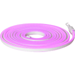 LED Neona Flex lente/virtene Star Trading Rope Light FlatNeonLED, rozā, 5m, 480LED, IP44