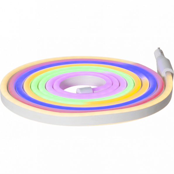 LED āra virtene Neona ROPE LIGHT FLATNEON, krāsaina, 3m, 288LED, IP44