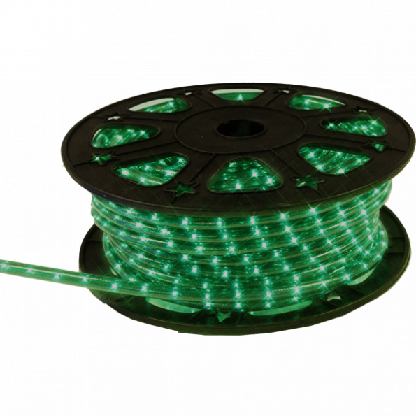LED Āra virtene ROPE LIGHT MICRO REEL, zaļa, 45m IP44 1620LED