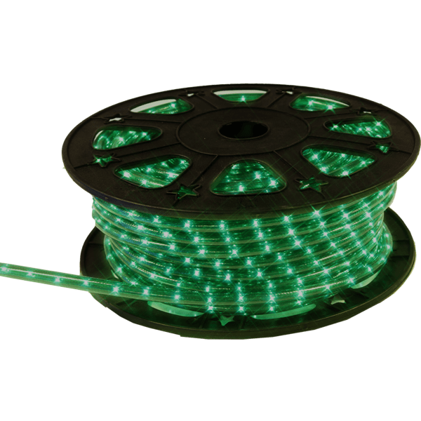 LED Āra virtene ROPE LIGHT MICRO REEL, zaļa, 45m IP44 1620LED