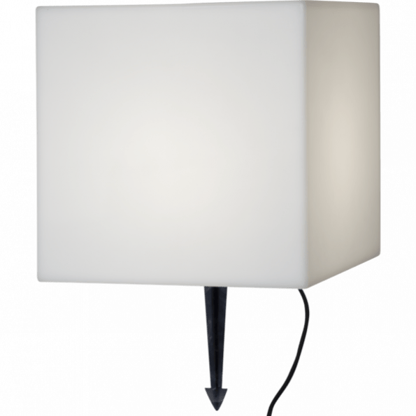 Āra gaismeklis dekoratīvs Square E27, 38cm, IP65, Max 23W