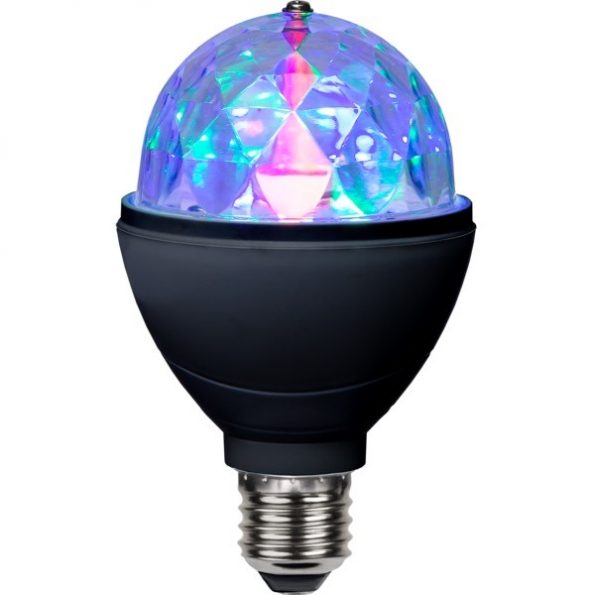 LED Disko Spuldze Star Trading E27 Disco RGB 3W, 3LED, IP20