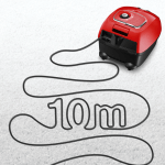Putekļu sūcējs ar maisiņu Bosch Serie | 4 ProAnimal 600W BGLS4PET2, sarkans