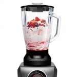Blenderis ar stikla krūzi Bosch SilentMixx 700W MMB42G0B, 2.3l, melns