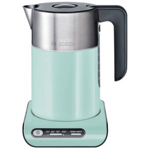 Tējkanna ar regulējamu temperatūru Bosch Styline TWK8612P, 1.5l, mint