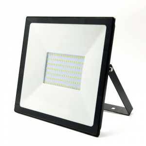 LED āra prožektors Bellight SMD 100W, IP65, 4500K, 8000lm, melns