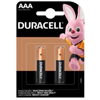 Baterijas DURACELL Basic AAA, LR03, 2gb