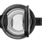 Elektriskā tējkanna Bosch Trend Ner. tērauda/stikla TWK70B03, 1.7l, melna