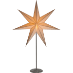 Dekoratīvā Zvaigzne Star Trading Nicolas matēta dzelzs, 90x60cm, E14, Max. 25W, IP20