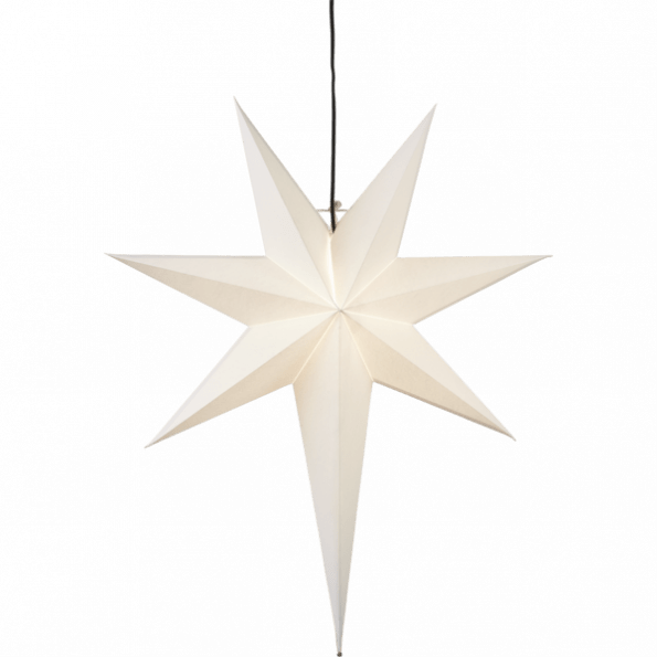 LED dekorācija papīra zvaigzne FROZEN, 65cm, E14, Max. 25W, IP20