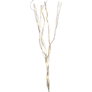 LED dekorācija Vītola zars Star Trading Twig Nano, WW, 60cm, 24LED, IP20, 3xAA