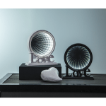 LED galda dekorācija Love, spogulis ar 3D efektu, 20,5cm, 26LED, IP20, 3xAA
