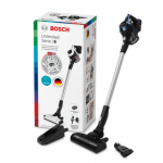 Bezvadu putekļu sūcējs Bosch Serie | 6 Unlimited BBS611PCK 18V, 2,5Ah, zils