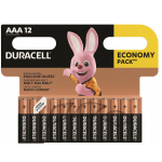 Baterijas DURACELL Basic Economy Pack AAA, LR03, 12gb
