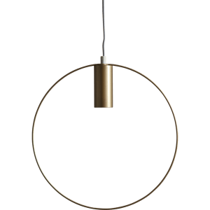Griestu lampa E27 IP20, Max. 25w Riņķveida, zelta