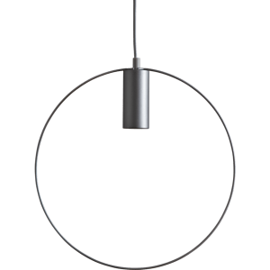 Griestu lampa E27 IP20, Max. 25w Riņķveida, sudraba