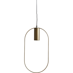 Griestu lampa E27 IP20, Max. 25w Taisnstūra, zelta