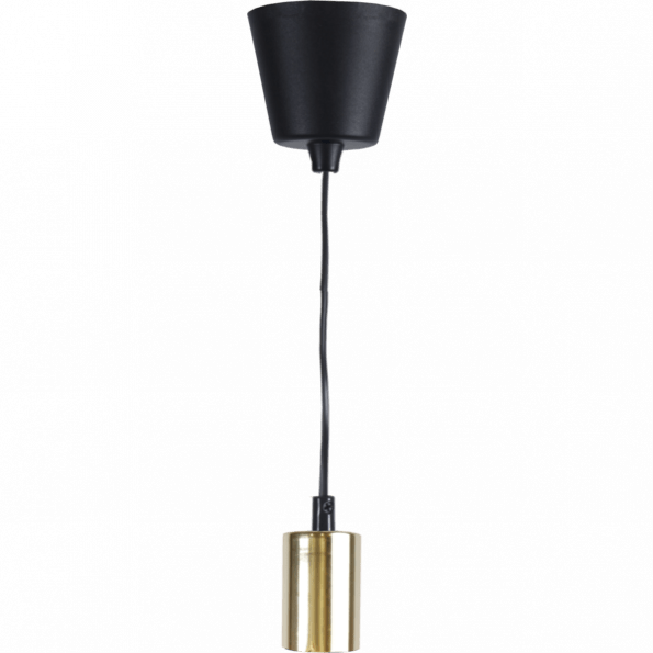 Griestu lampa E27 IP20, Max. 40w, 1,5m, zelta, STIL