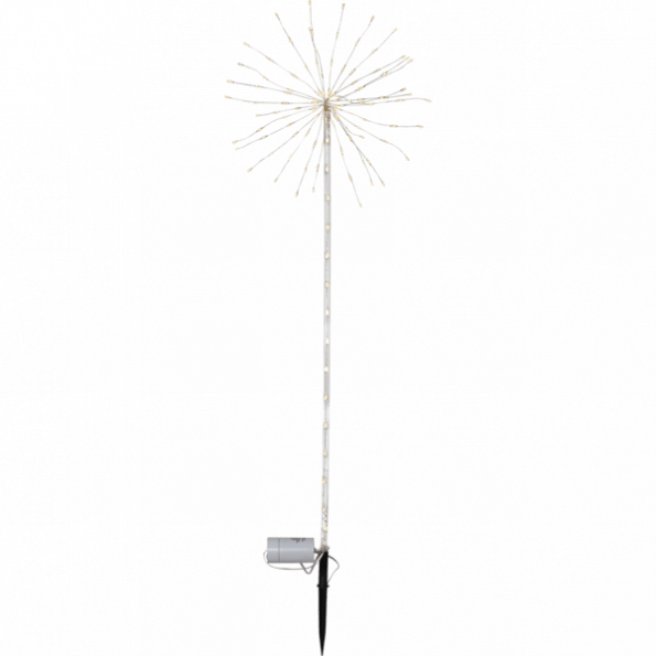 LED āra gaismeklis salūts Star Trading Firework WW, 1m, 152LED, IP44, 8režīmi, 4xAA