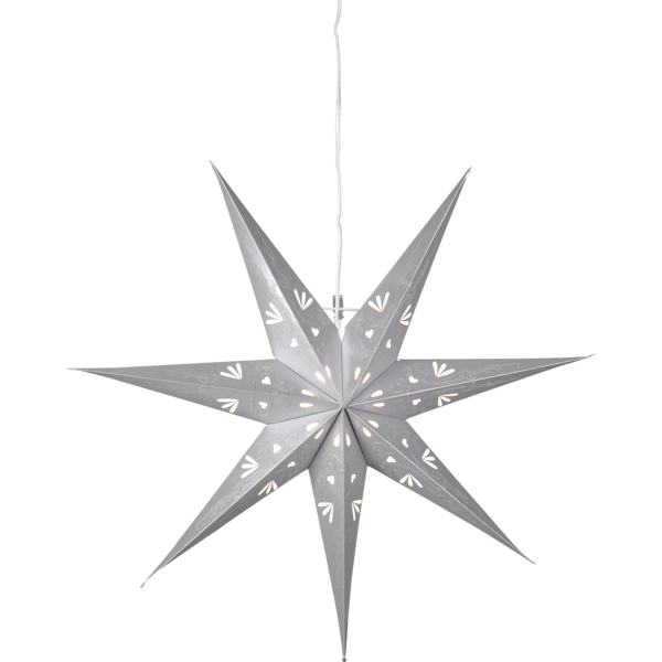 LED dekorācija zvaigzne Star Trading Metasol, 70cm, E14 Max. 25W, IP20