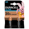 Baterijas DURACELL Ultra AA, LR06, 2gb
