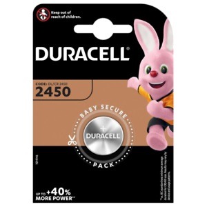 Baterija DURACELL DL2450, Litija, 1gb