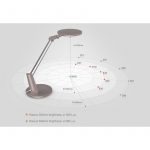 Viedā galda lampa Xiaomi Yeelight Desk Lamp Pro Serene Eye-Friendly 650lm, 15W, 4000K