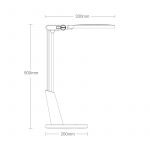 Viedā galda lampa Xiaomi Yeelight Desk Lamp Pro Serene Eye-Friendly 650lm, 15W, 4000K