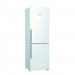 Ledusskapis ar saldētavu Bosch Serie | 4, 186x60cm, balts, KGV366WEP