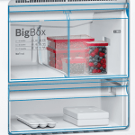 Ledusskapis ar saldētavu Bosch Serie | 8, 193x70cm, inox Ner. tērauda, KGF56PIDP