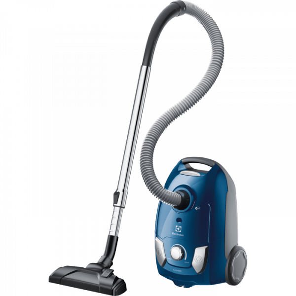 Putekļu sūcējs ar maisiņu Electrolux EasyGo 750W, EEG41CB, H12, zils