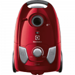Putekļu sūcējs ar maisiņu Electrolux EasyGo 750W, EEG43WR, H12, sarkans