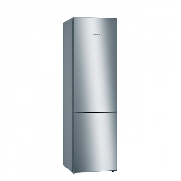 Ledusskapis ar saldētavu Bosch Serie | 4, 203x60cm, inox dizaina, KGN39VLDB