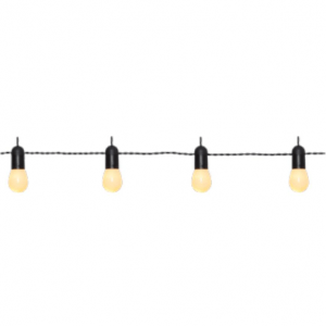 LED āra virtene terases Small Hooky WW, Milky, 4,5m, 16LED, IP44