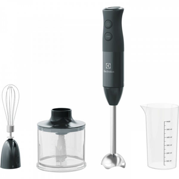 Rokas blenderis ar piederumiem Electrolux Create 4 600W, E4HB1-6GG, melns