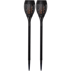 LED dārza gaismekļi ar saules baterijām 2gb. Star Trading Flame 50cm, 36LED, IP44