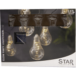 LED virtene ar saules baterijām Star Trading Glow 1,8M, 50LED, IP44