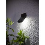 LED āra gaismeklis ar saules baterijām Star Trading Wally 11cm, 6lm, 4LED, IP44