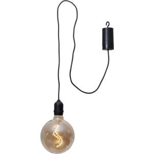 LED āra gaismeklis piekarams Star Trading Bowl, 19,5cm, 1.2W, IP44, 4xAA, ar taimeri