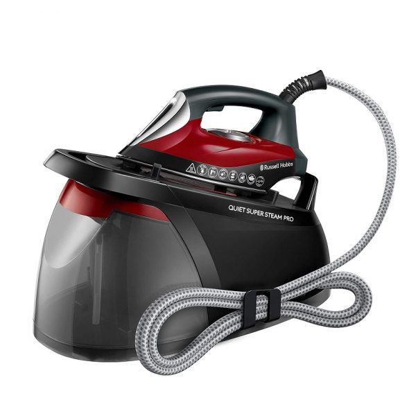 Tvaika gludināšanas sistēma Russell Hobbs Quiet Super Steam Pro 24460-56, 2750W